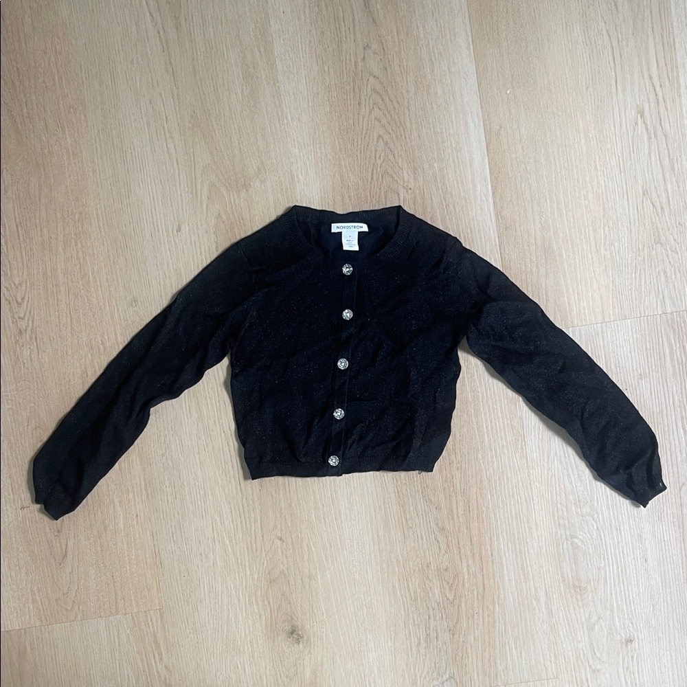 Nordstrom Black Sparkle Cardigan